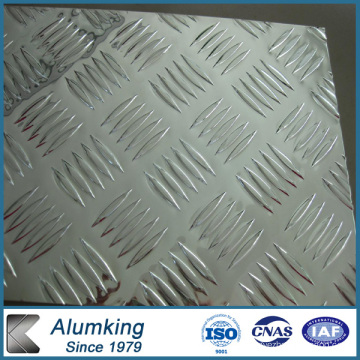 Five Bar Chequered Aluminum/Aluminium Sheet/Plate/Panel for Antiskid Floor